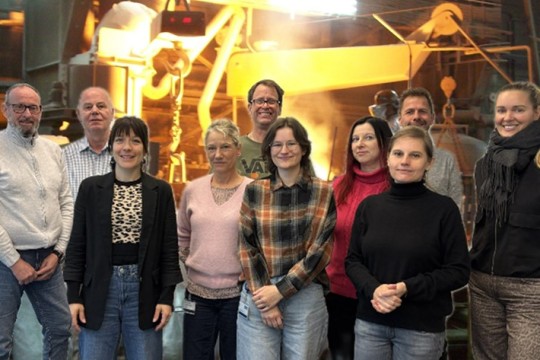 Gruppenfoto von Marco Wilmsen und seinem Team vom Technischen Beratungsdienst